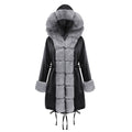 Color-Blocked Arctic Fur Parka – 25 Edition