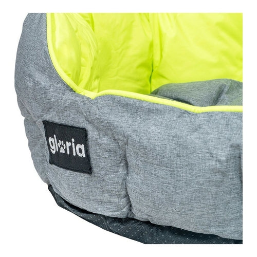 Bed for Dogs Gloria QUARTZ Grey Green (60 x 50 cm)
